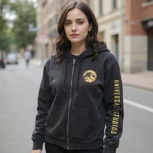 Universal Studios Jurassic World Black Hoodie